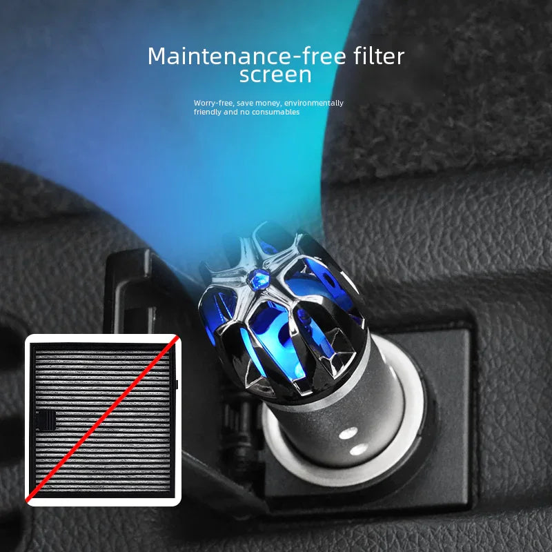 Car Air Purifier effectively removing smoke and odors