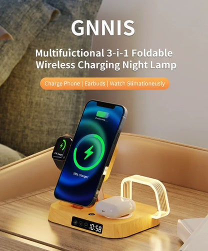 Minimalist fast charge touch lamp for bedroom decor